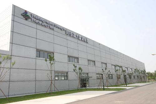 中國（亞洲）殘疾人體育運(yùn)動管理中心木地板打磨翻新案例